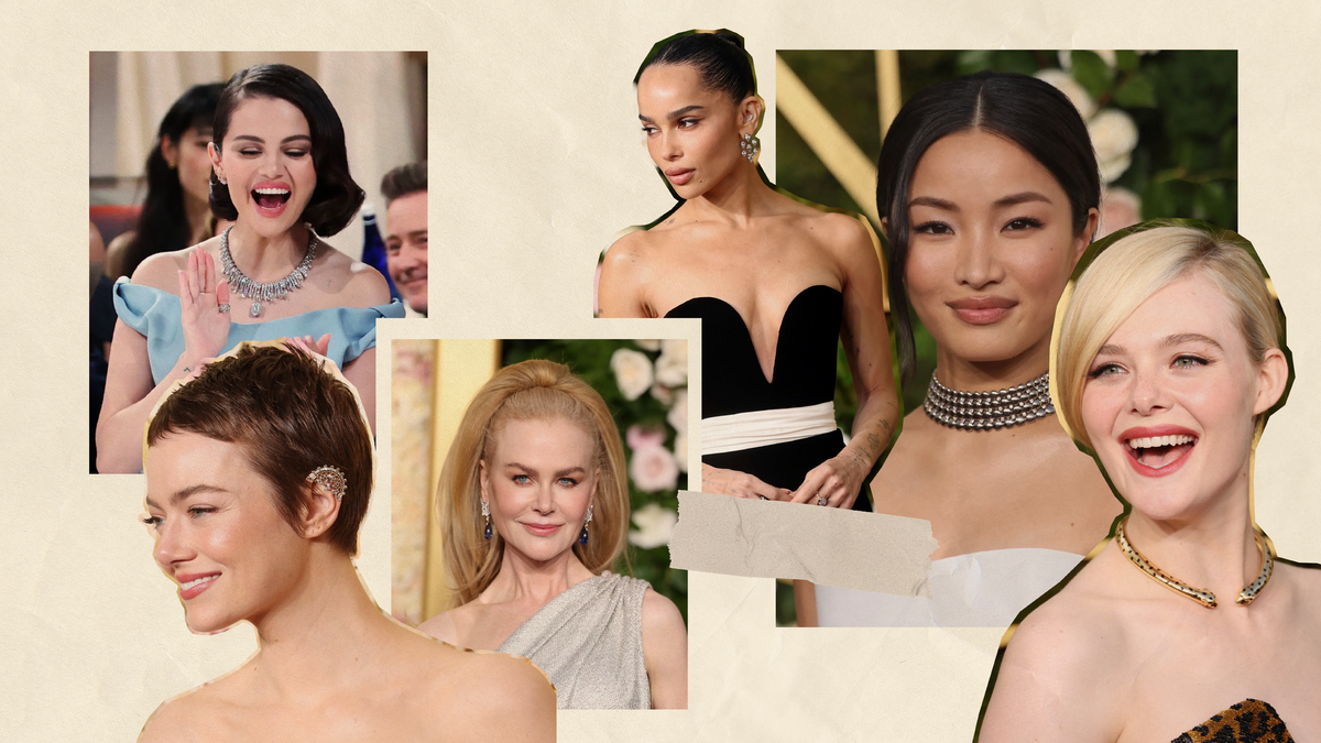 2025 golden globes jewelry moments featuring stunning designs from glamorous attendees.