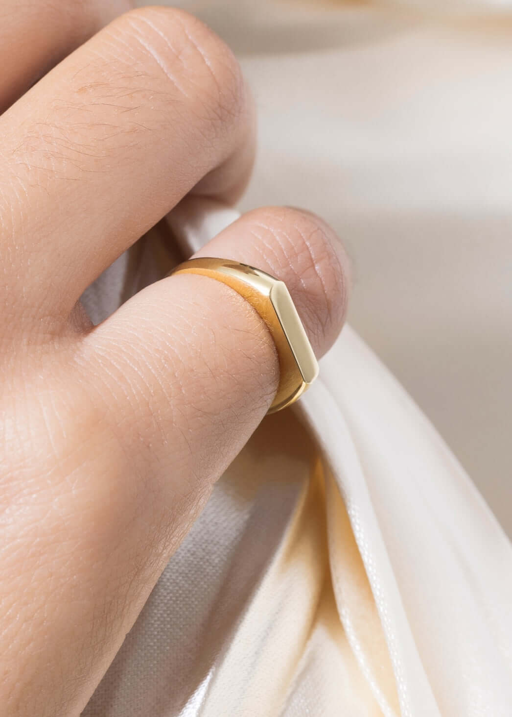Board ring 18k Rings