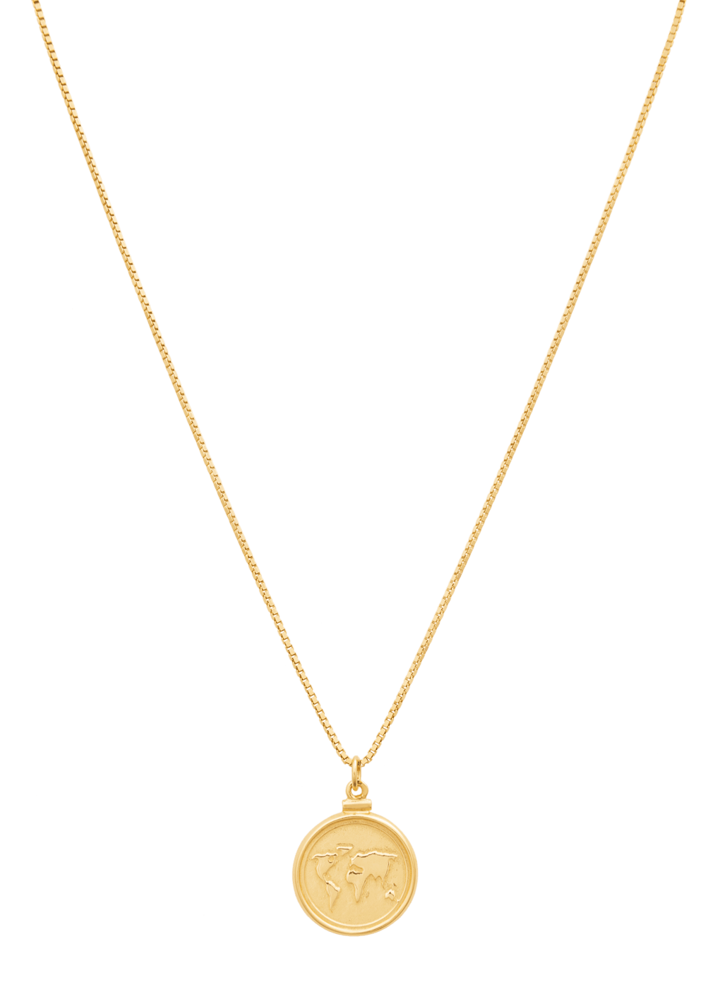Ginger world map Necklace Necklaces