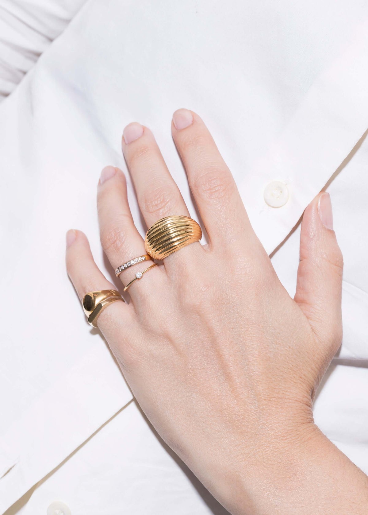 Solitaire diamond ring 18k Rings
