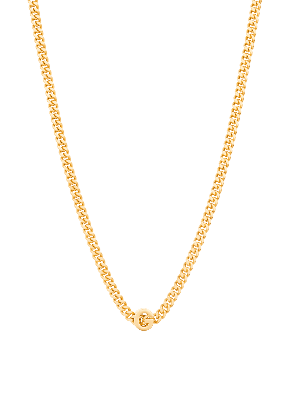 alphabet necklace with pendant G Necklaces