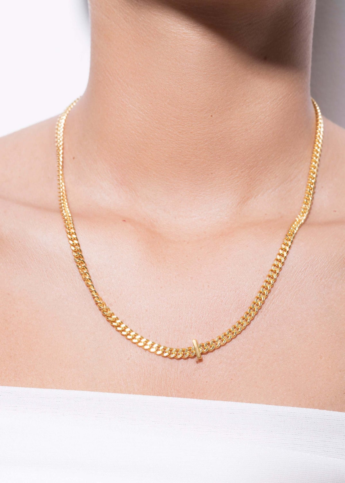 alphabet necklace with pendant I Necklaces
