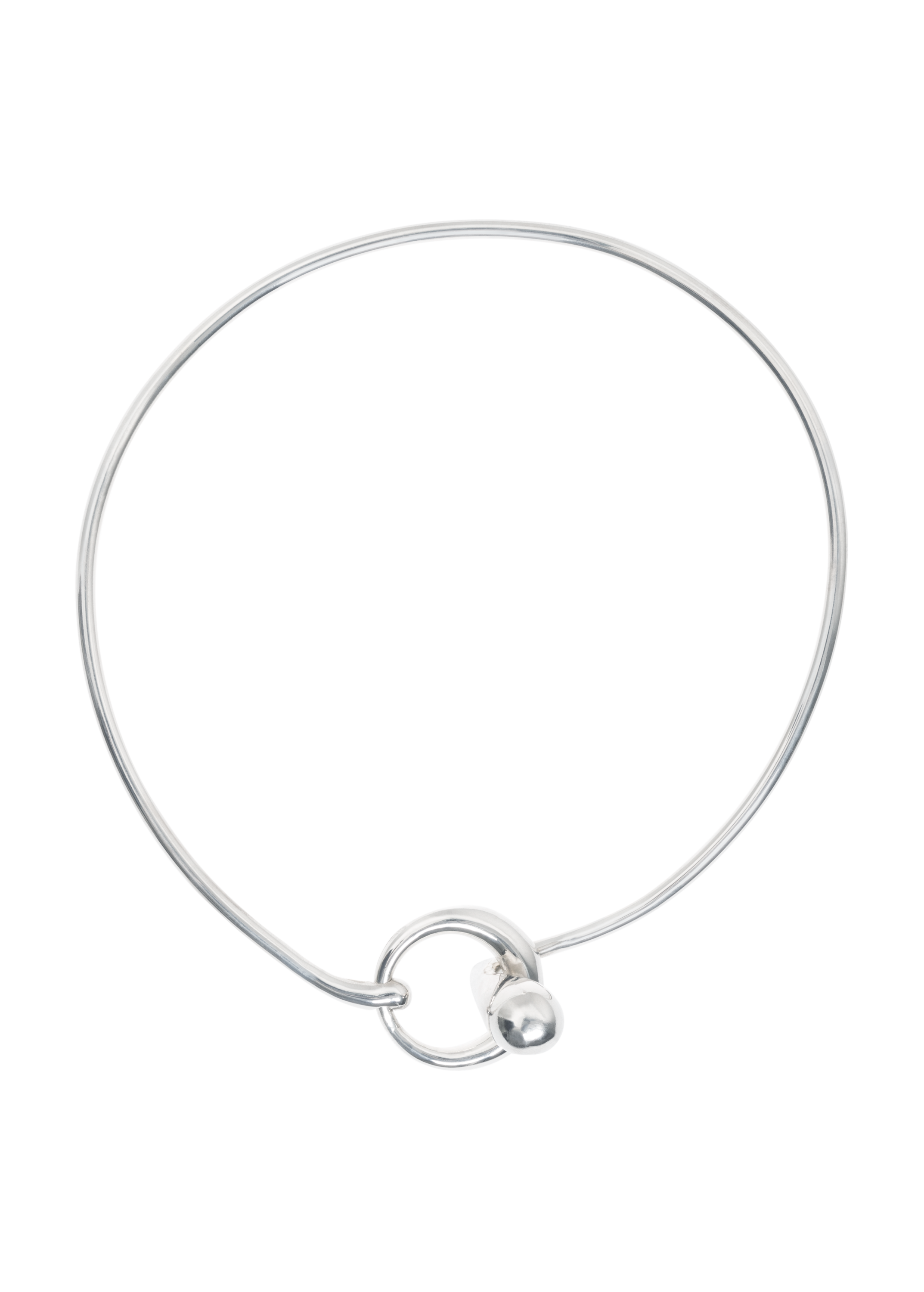 eli choker in silver