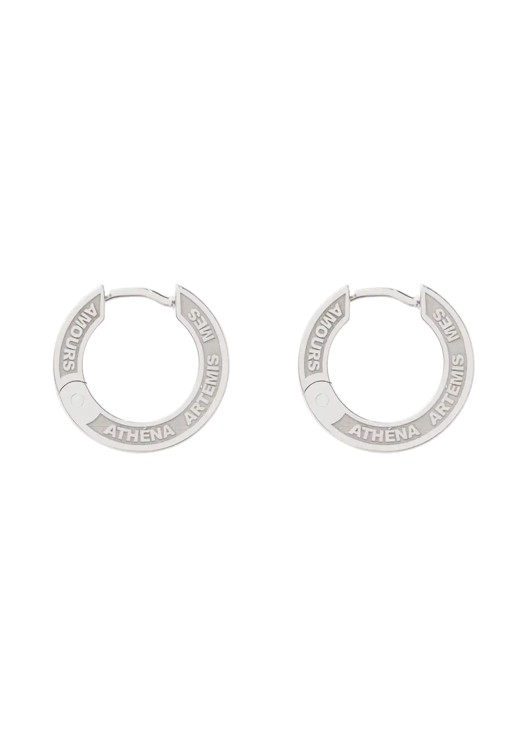 Jodie engraved huggies Earrings