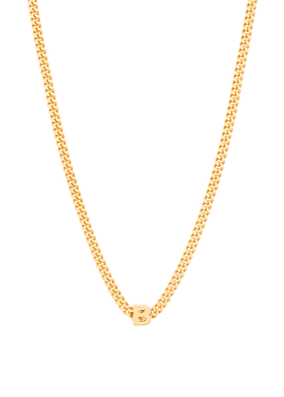 alphabet necklace with pendant B Necklaces