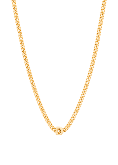 alphabet necklace with pendant D Necklaces