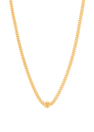 alphabet necklace with pendant O Necklaces