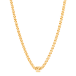 alphabet necklace with pendant Z in gold