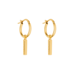 bela huggies earrings