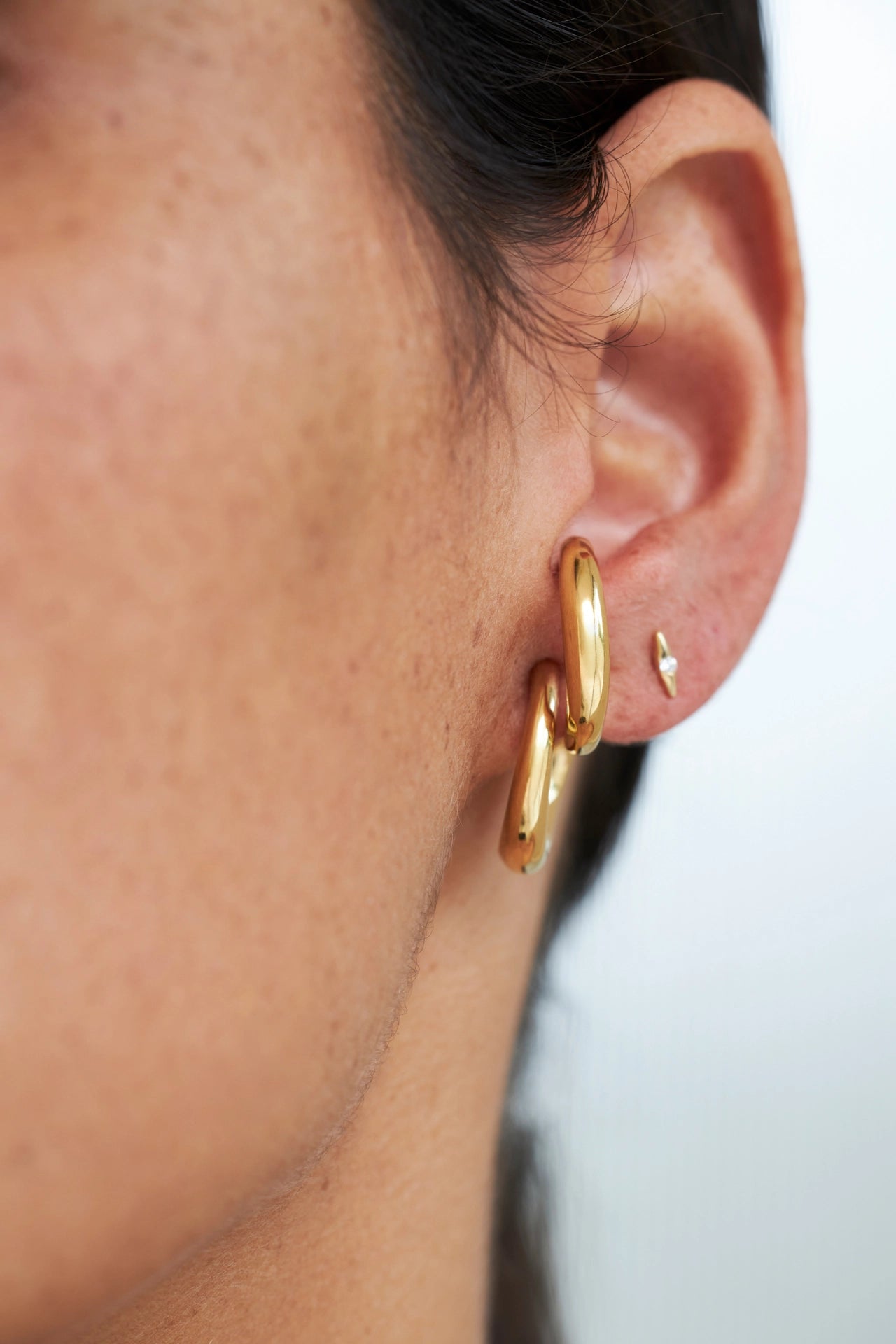 Clara Hidden Hoops Earrings