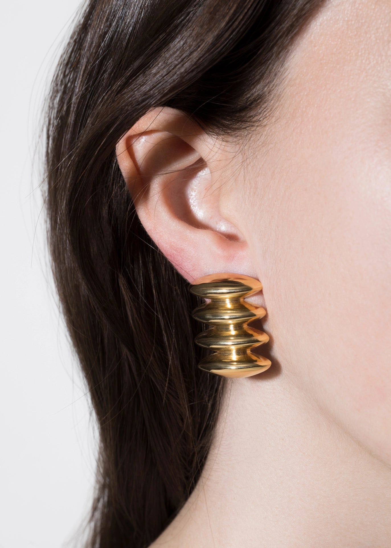 Daria Sculptural Drop Earrings Earrings