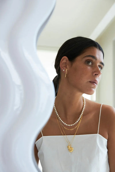 Elara Oval Hoops Earrings
