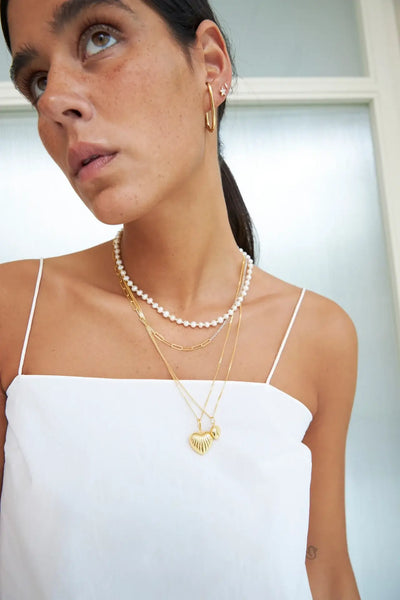 Elara Oval Hoops Earrings