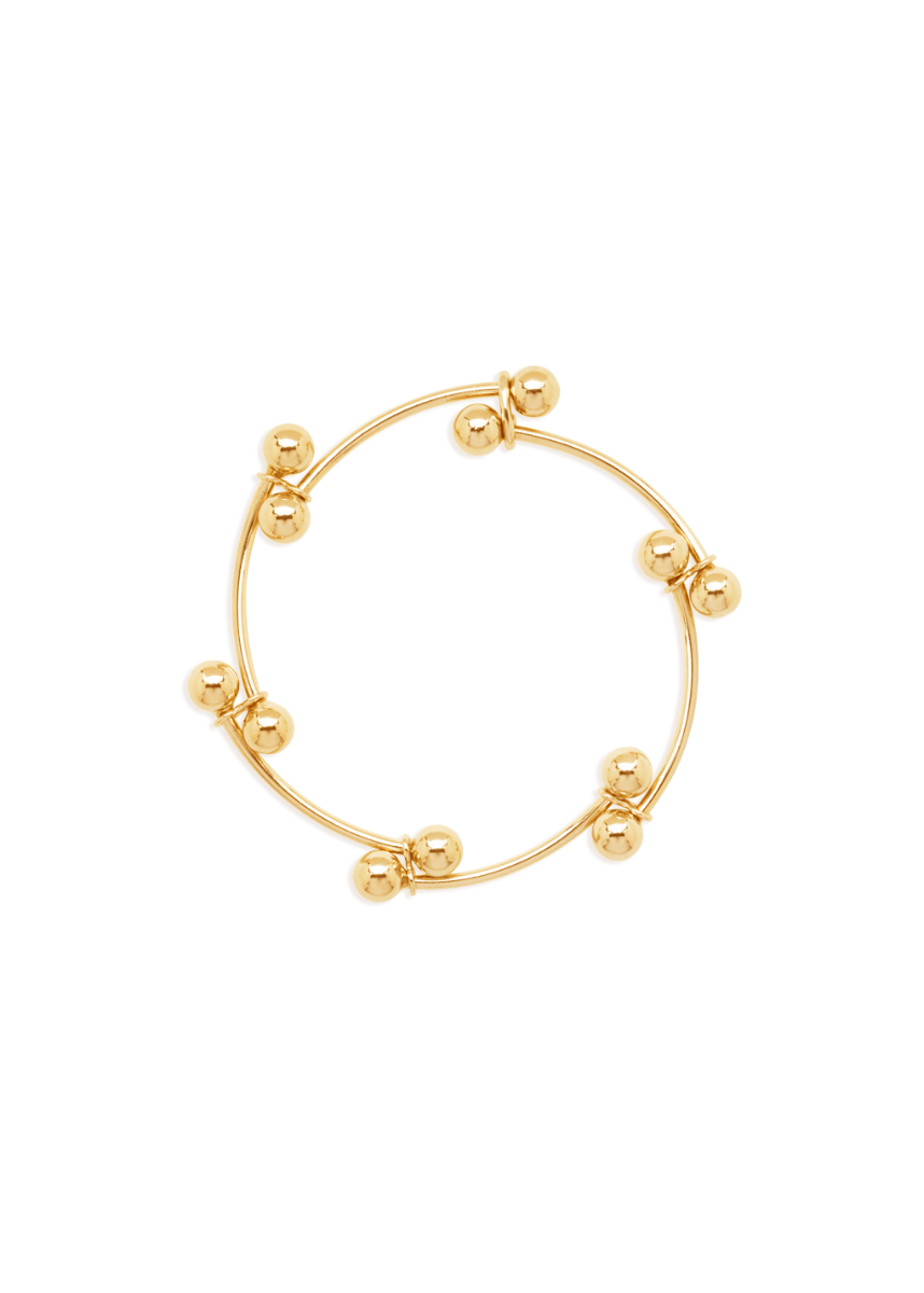 elin bold bracelet in gold