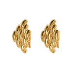 gala earrings in gold 