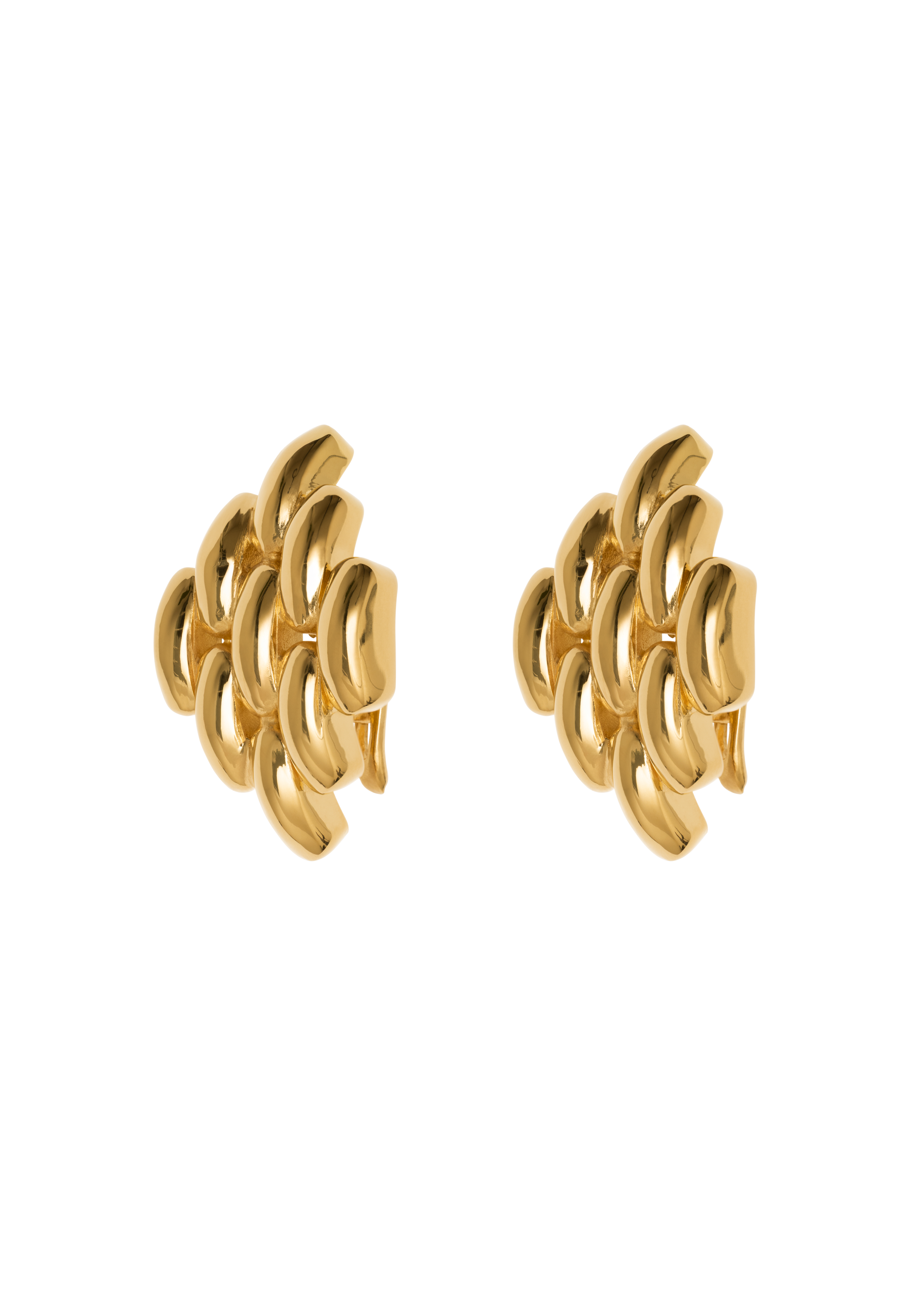 gala earrings in gold 