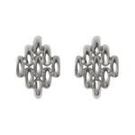 gala earrings in silver 