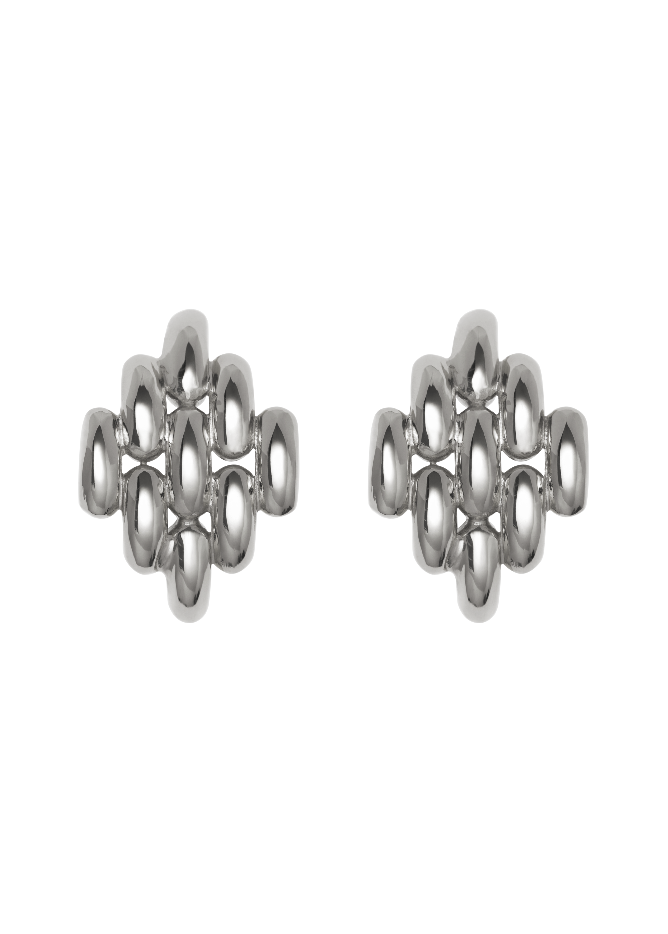 gala earrings in silver 