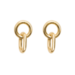 gilda earrings in gold