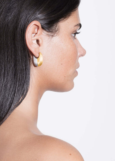 Lara two tone earrings earrings