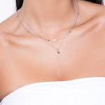 molly in model in silver