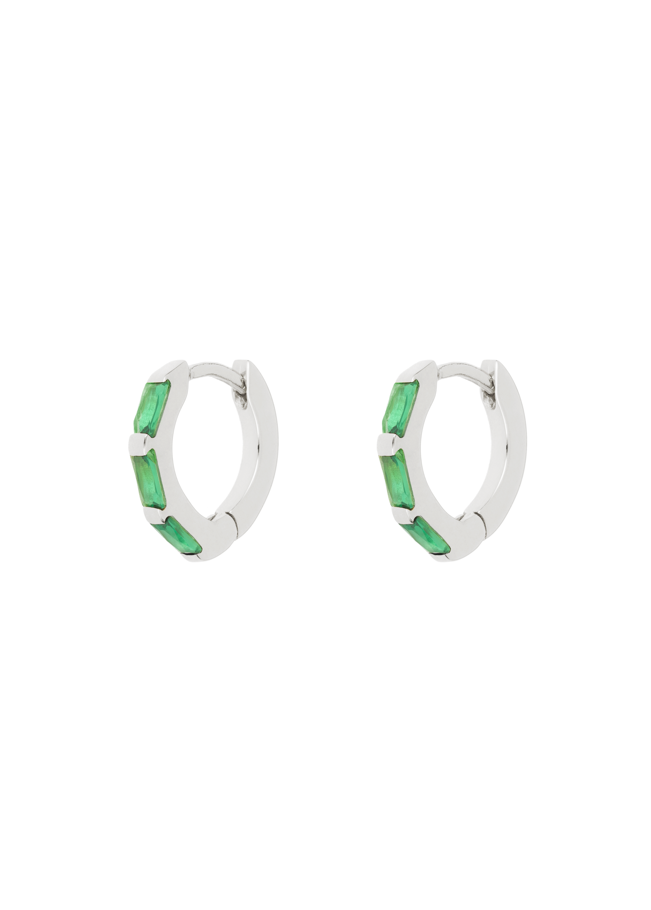 norma earrings emerald