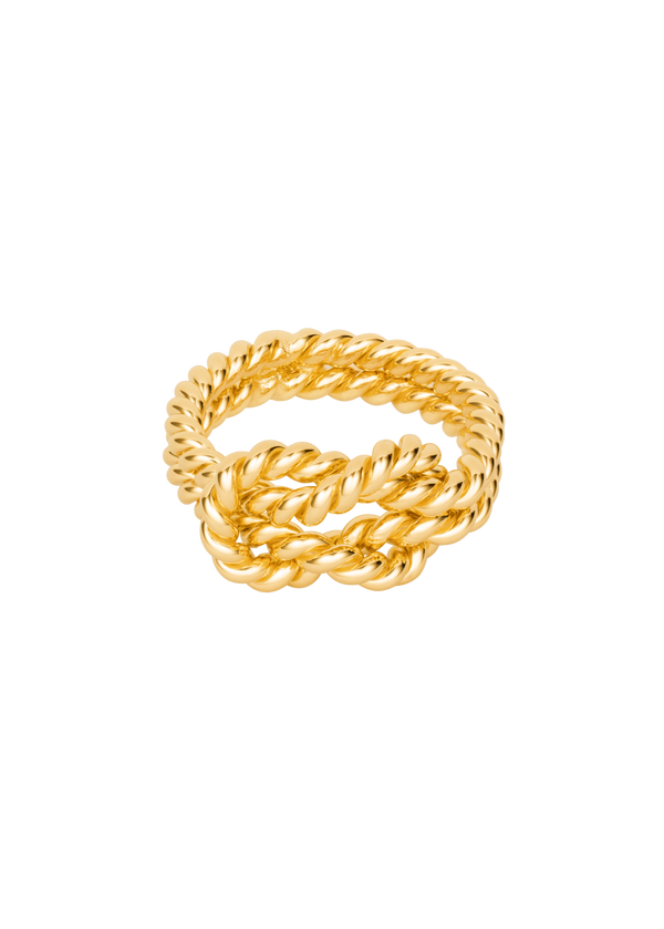 ondulé knot ring Rings