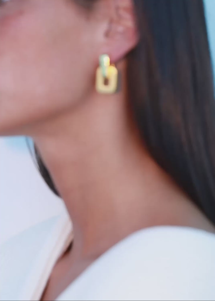 fiona double earrings earrings