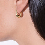 sabina huggies earrings