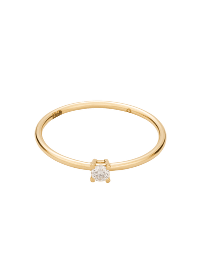 Solitaire diamond ring 18k Rings