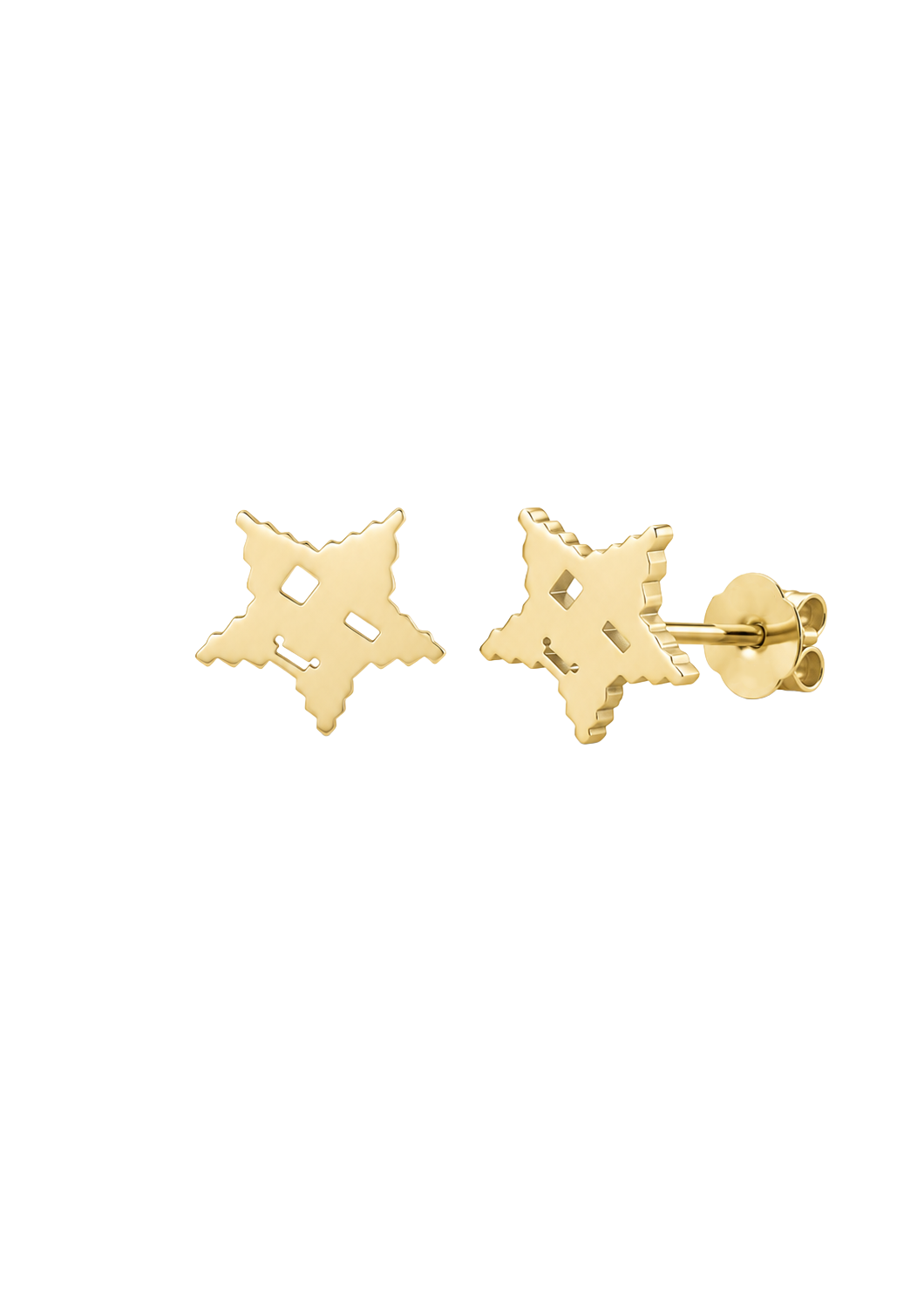 PIXEL Star Wink Mini Earrings Earrings